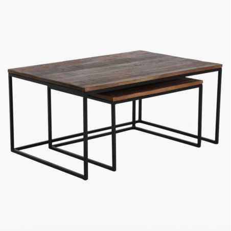 Factory 2 piece Coffee Table Set Industrial Furniture Smithers of Stamford £475.00 Store UK, US, EU, AE,BE,CA,DK,FR,DE,IE,IT,...
