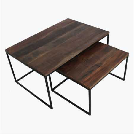 Factory 2 piece Coffee Table Set Industrial Furniture Smithers of Stamford £475.00 Store UK, US, EU, AE,BE,CA,DK,FR,DE,IE,IT,...