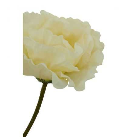 Artificial Cream Poppy Flower This And That  £7.00 Store UK, US, EU, AE,BE,CA,DK,FR,DE,IE,IT,MT,NL,NO,ES,SE