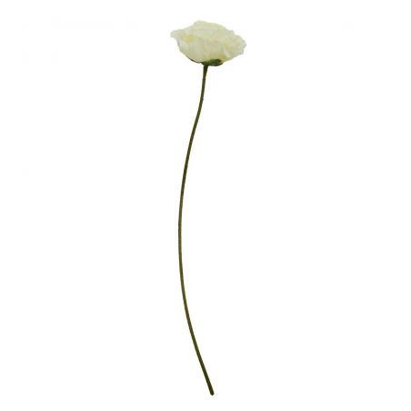 Artificial Cream Poppy Flower This And That Smithers of Stamford £7.00 Store UK, US, EU, AE,BE,CA,DK,FR,DE,IE,IT,MT,NL,NO,ES,...