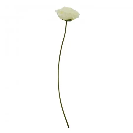 Artificial Cream Poppy Flower Smithers This And That £6.00 product_features