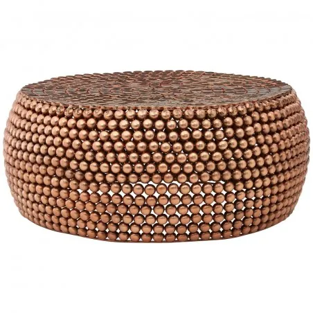 Louis Beaded Copper Coffee Table Smithers Side Tables & Coffee Tables £500.00 product_features