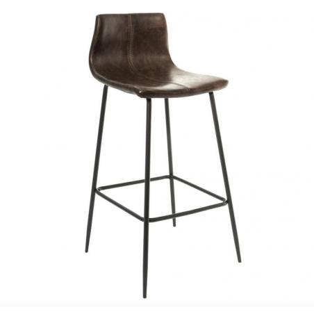 Vegan Leather Barstool - Set of 2 Vintage Bar Stools Smithers of Stamford £325.00 Store UK, US, EU, AE,BE,CA,DK,FR,DE,IE,IT,M...