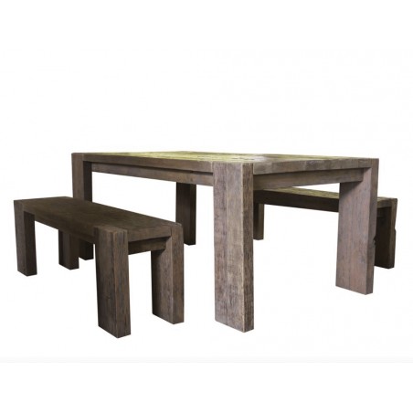 Railway Reclaimed Wood Dining Table Smithers Dining Tables £2,200.00 Kitchen Diner FSC Recycled Wood product_features