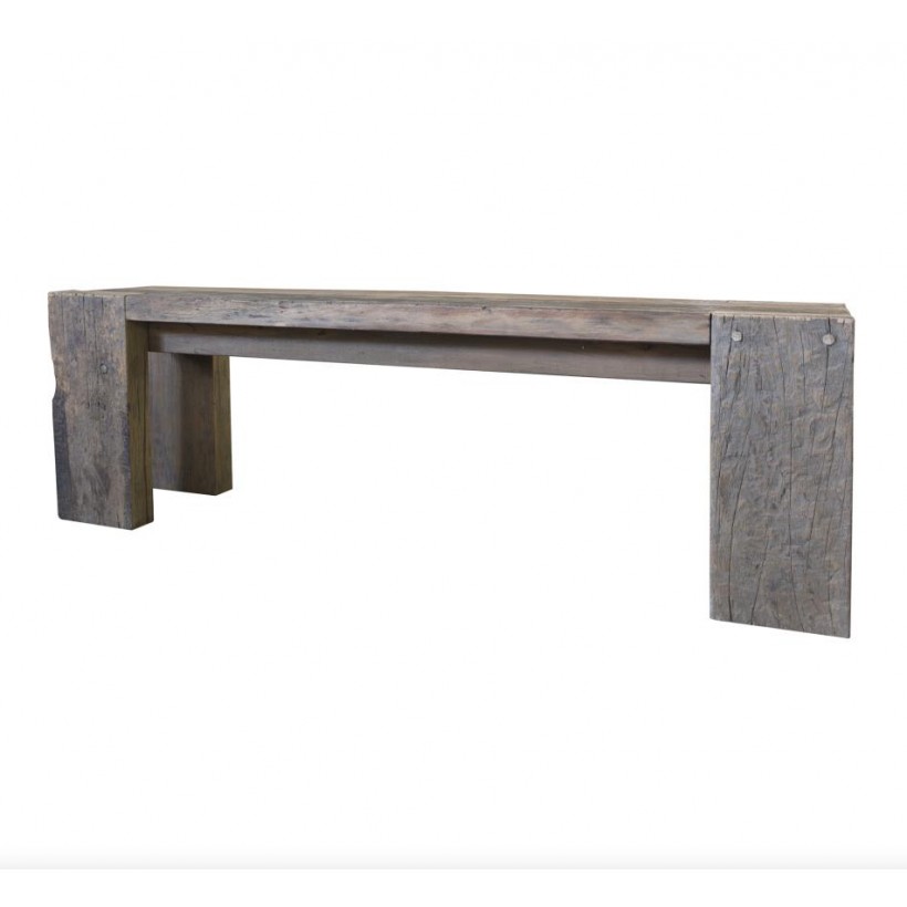 Reclaimed Wood Dining Bench Perfect for Indoor & Outdoor Use • UK, US