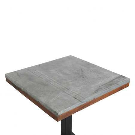 Zinc Topped Dining Table Restaurant Furniture Smithers of Stamford £530.00 Store UK, US, EU, AE,BE,CA,DK,FR,DE,IE,IT,MT,NL,NO...