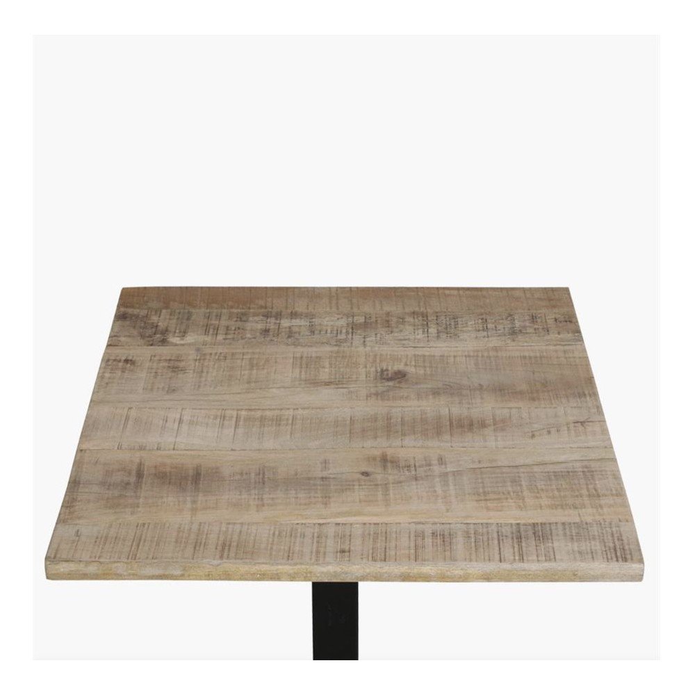 Mango Wood Dining Table70x70 Smithers Commercial Collective £440.00 Bar Mango Wood Iron product_features