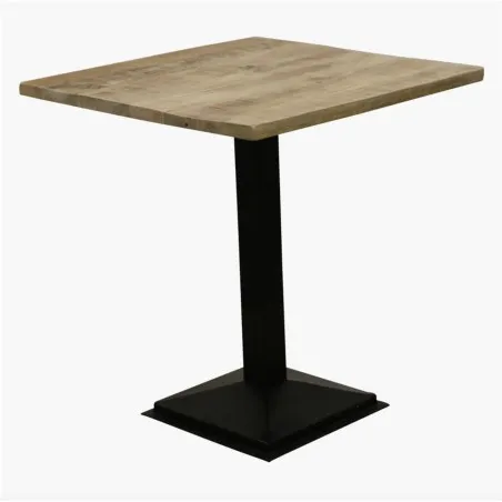 Mango Wood Dining Table70x70 Smithers Commercial Collective £440.00 Bar Mango Wood Iron product_features
