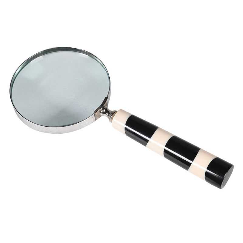 Black and White Magnifying Glass Retro Gifts Smithers of Stamford £25.00 Store UK, US, EU, AE,BE,CA,DK,FR,DE,IE,IT,MT,NL,NO,E...