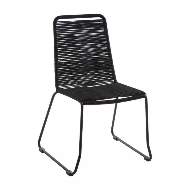 Black Rope Chair Commercial  £159.00 Store UK, US, EU, AE,BE,CA,DK,FR,DE,IE,IT,MT,NL,NO,ES,SE