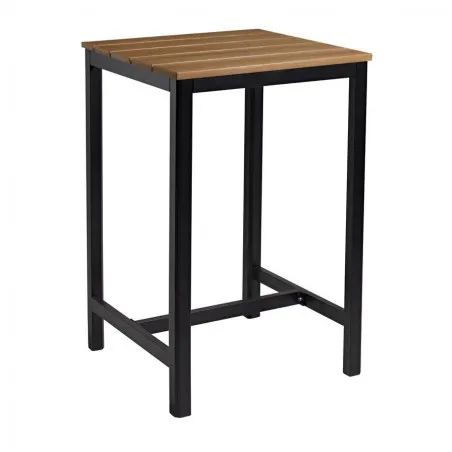 ECO Oak Bar Table 80 x 80 Smithers Garden £499.00 Bar Iron product_features