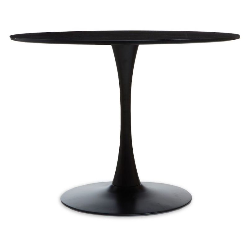 Laila Black Small Round Dining Table Designer Furniture Smithers of Stamford £329.00 Store UK, US, EU, AE,BE,CA,DK,FR,DE,IE,I...