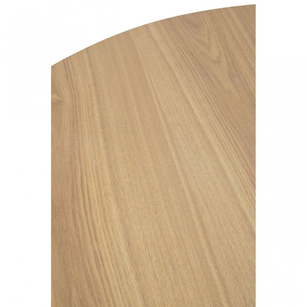 Salford Dining Table with Black Powder Coat Legs Smithers Designer Furniture £357.00 Kitchen Diner Oak Veneer Stainless Steel...