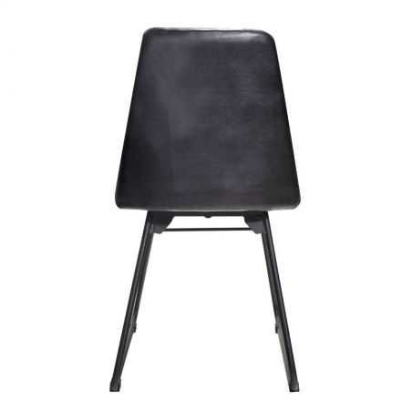 Black Leather Dining Chair Commercial Smithers of Stamford £302.00 Store UK, US, EU, AE,BE,CA,DK,FR,DE,IE,IT,MT,NL,NO,ES,SE