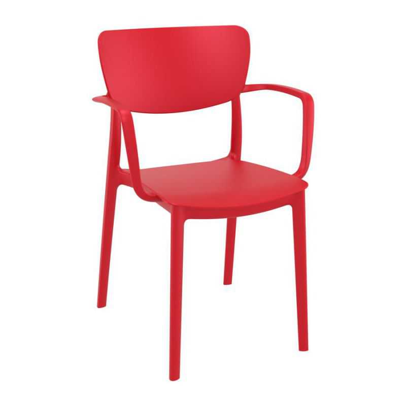 Lisa Red Outdoor Arm Chair Garden Smithers of Stamford £108.00 Store UK, US, EU, AE,BE,CA,DK,FR,DE,IE,IT,MT,NL,NO,ES,SE