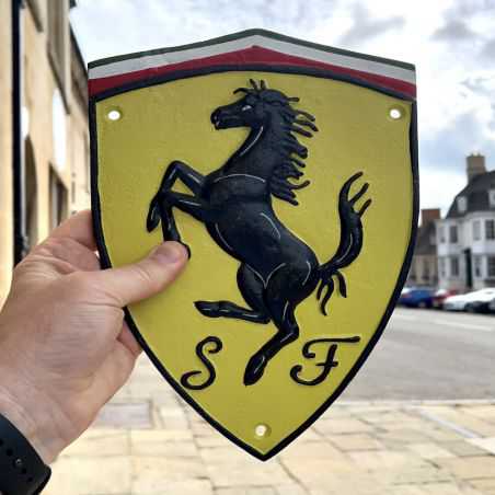 Ferrari Sign Wall Art Smithers of Stamford £60.00 Store UK, US, EU, AE,BE,CA,DK,FR,DE,IE,IT,MT,NL,NO,ES,SEFerrari Sign produc...
