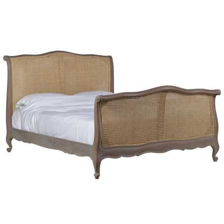 Louie Rattan King Bed Bedroom Smithers of Stamford £1,750.00 Store UK, US, EU, AE,BE,CA,DK,FR,DE,IE,IT,MT,NL,NO,ES,SELouie Ra...