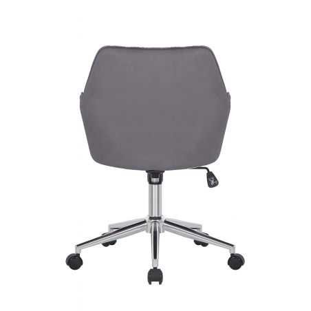 Madam Grey Velvet Office Chair Designer Furniture £179.00 Store UK, US, EU, AE,BE,CA,DK,FR,DE,IE,IT,MT,NL,NO,ES,SEMadam Grey...