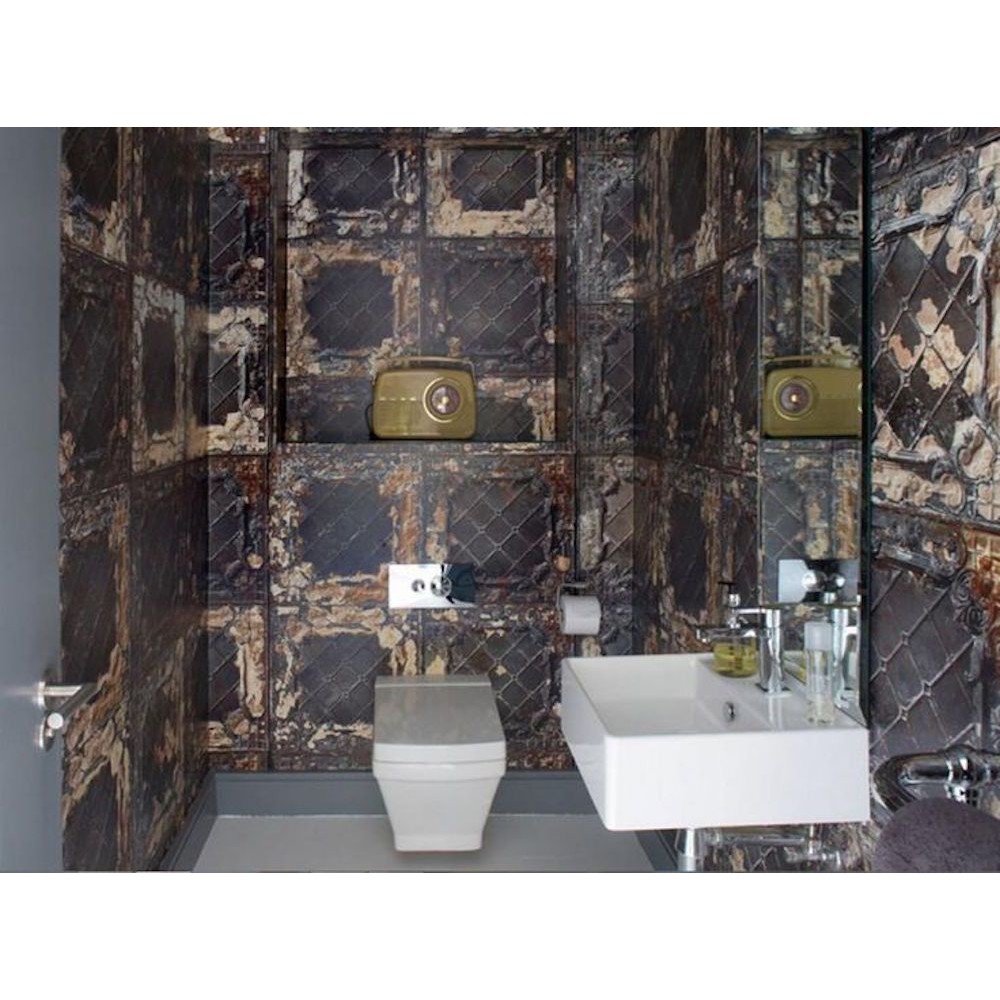 Brooklyn Tin Wallpaper By Merci NLXL Wallpaper £261.00 product_features