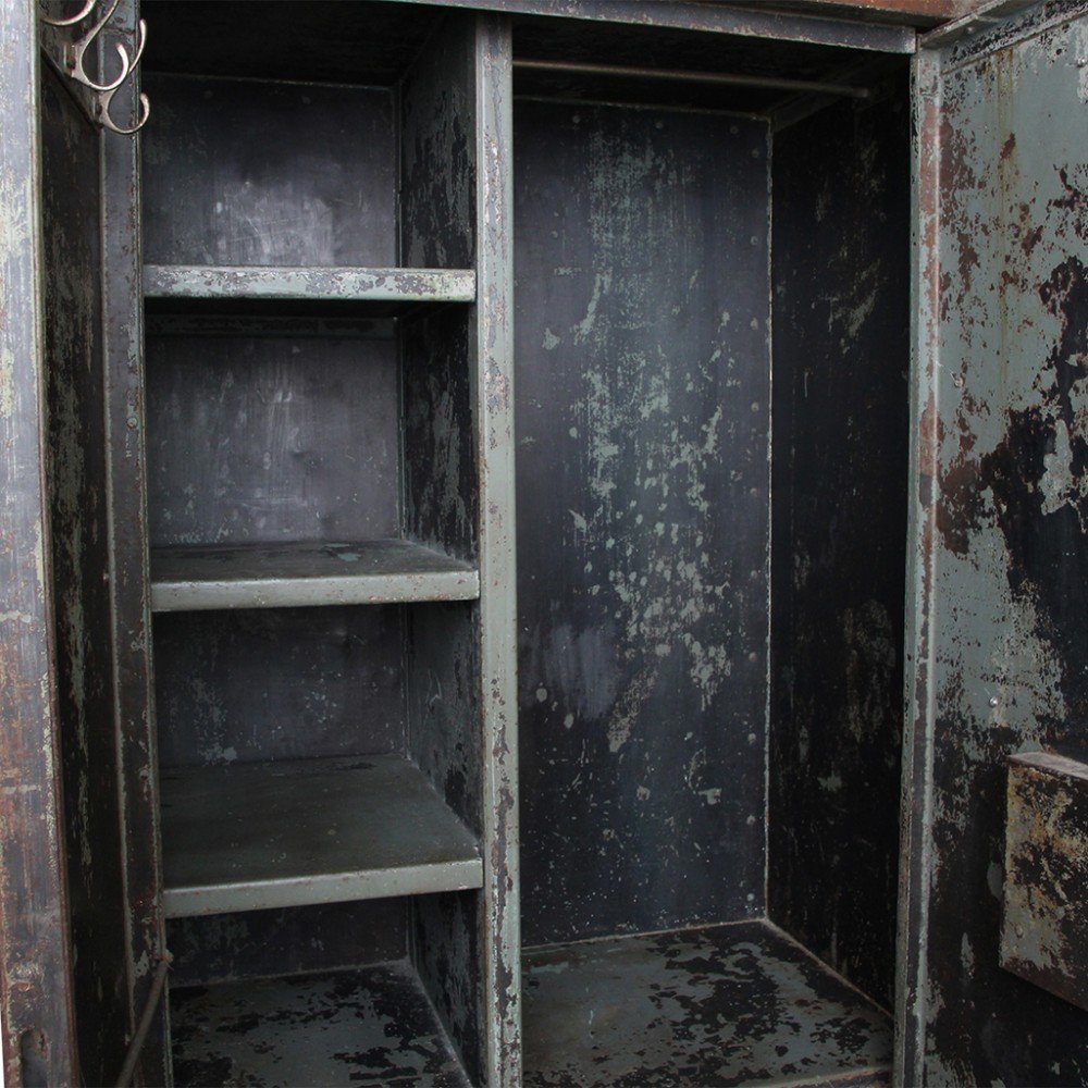 Antique Wardrobe With Bank Safe Box Antique Furniture £2,521.00 Iron product_features