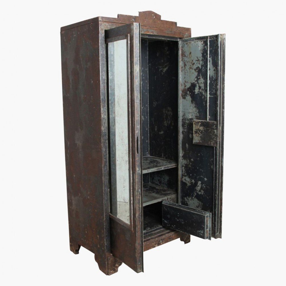 Antique Wardrobe With Bank Safe Box Antique Furniture £2,521.00 Iron product_features