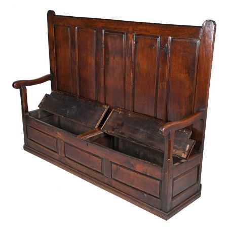 19th Century Monks Bench Antiques Smithers of Stamford £2,700.00 Store UK, US, EU, AE,BE,CA,DK,FR,DE,IE,IT,MT,NL,NO,ES,SE19th...