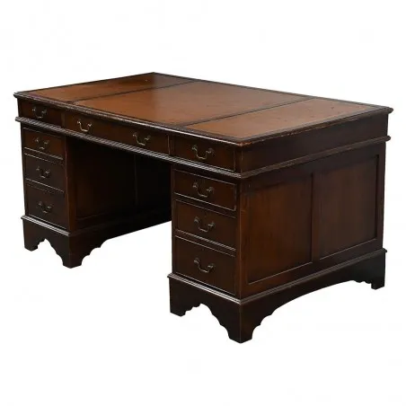 Partner Desk Victorian Antique Furniture &pound;732.00 Office Hardwood product_features