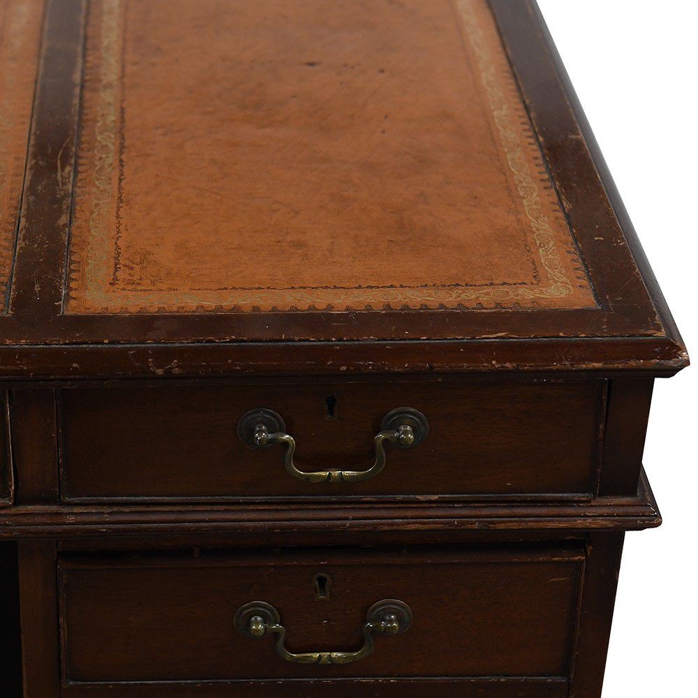 Partner Desk Victorian Antique Furniture £732.00 Office Hardwood product_features