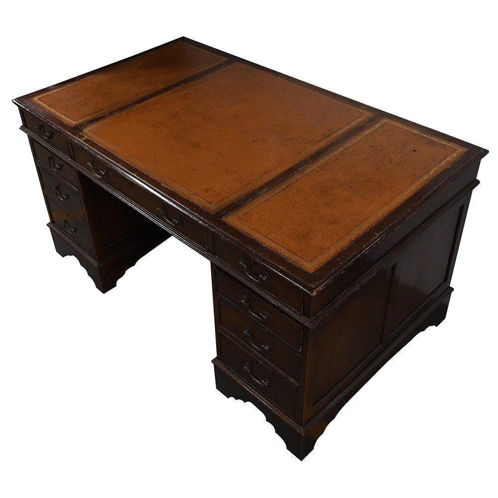 Partner Desk Victorian Antique Furniture £732.00 Office Hardwood product_features