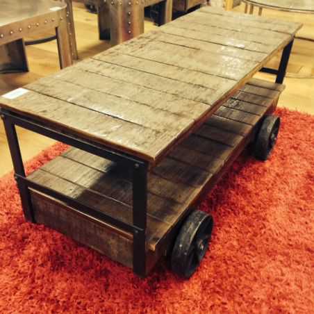 Industrial Trolley Cart Coffee Table Home Smithers of Stamford £740.00 Store UK, US, EU, AE,BE,CA,DK,FR,DE,IE,IT,MT,NL,NO,ES,SE