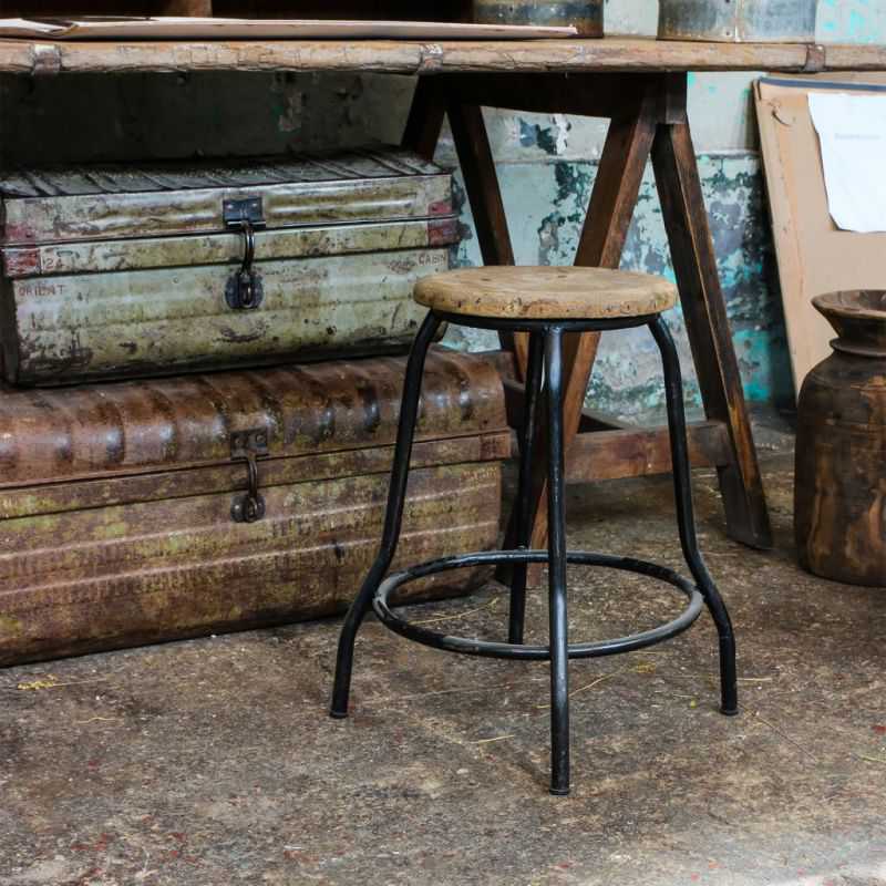 Science Lab Stool Industrial Furniture Smithers of Stamford £115.00 Store UK, US, EU, AE,BE,CA,DK,FR,DE,IE,IT,MT,NL,NO,ES,SES...