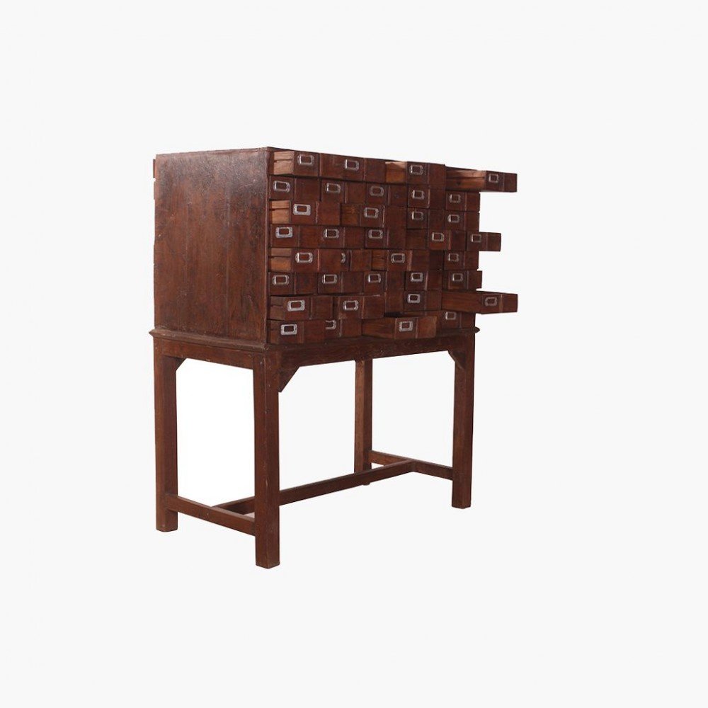 Old Medicine Cabinet – Vintage Apothecary Chest with 80 Drawers Antique Furniture £2,900.00