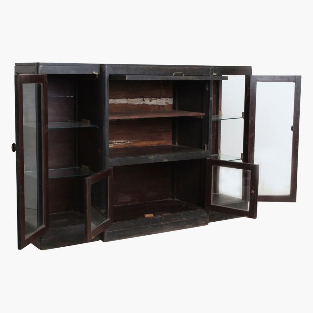 Antique Glass Display Cabinet Antique Furniture £1,467.00 All Rooms Hardwood product_features