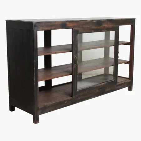 Vitrine Sliding Door Glass Display Cabinet Antique Furniture £1,696.00 All Rooms Hardwood product_features