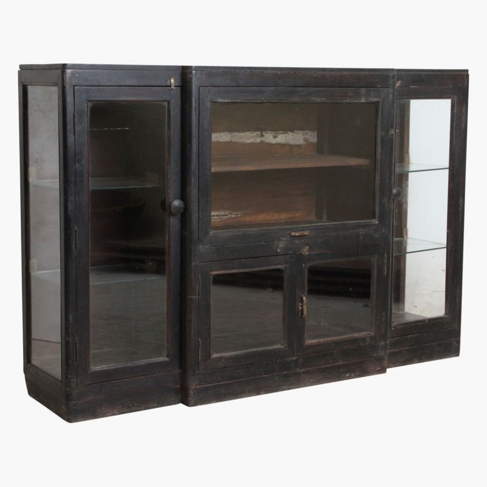Vitrine Sliding Door Glass Display Cabinet Antique Furniture £1,696.00 All Rooms Hardwood product_features