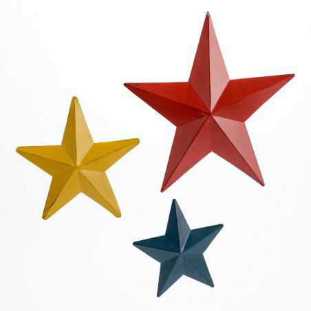 3 Set Amish Stars Retro Signs  £50.00 Store UK, US, EU, AE,BE,CA,DK,FR,DE,IE,IT,MT,NL,NO,ES,SE
