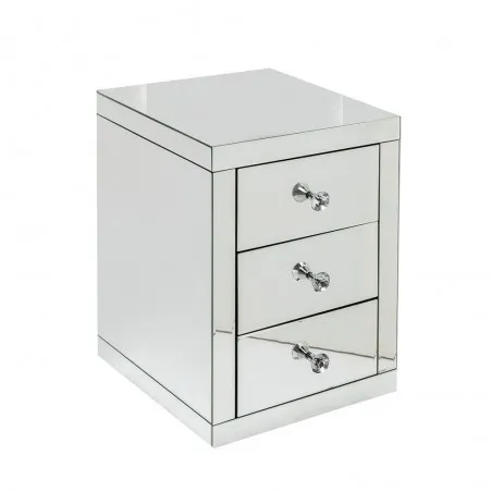 Tiffany Mirror Bedside Table Storage £365.00 Bedroom product_features