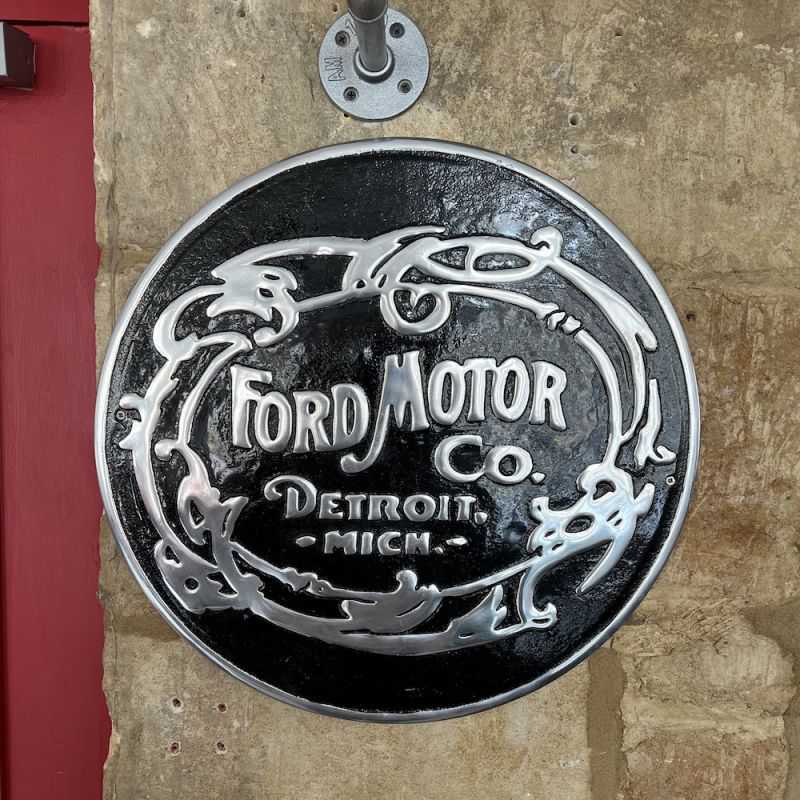 Ford Motor Co Detroit Sign Wall Art  £150.00 Store UK, US, EU, AE,BE,CA,DK,FR,DE,IE,IT,MT,NL,NO,ES,SEFord Motor Co Detroit Si...