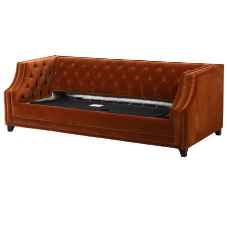 Blazer Burnt Orange Sofa Bed Designer Furniture Smithers of Stamford £3,599.00 Store UK, US, EU, AE,BE,CA,DK,FR,DE,IE,IT,MT,N...