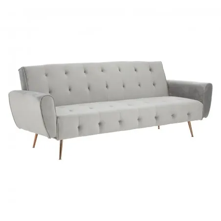 Hatton Grey Velvet Sofa Bed Smithers Designer Furniture £584.00 Dining Room Eucalyptus product_features