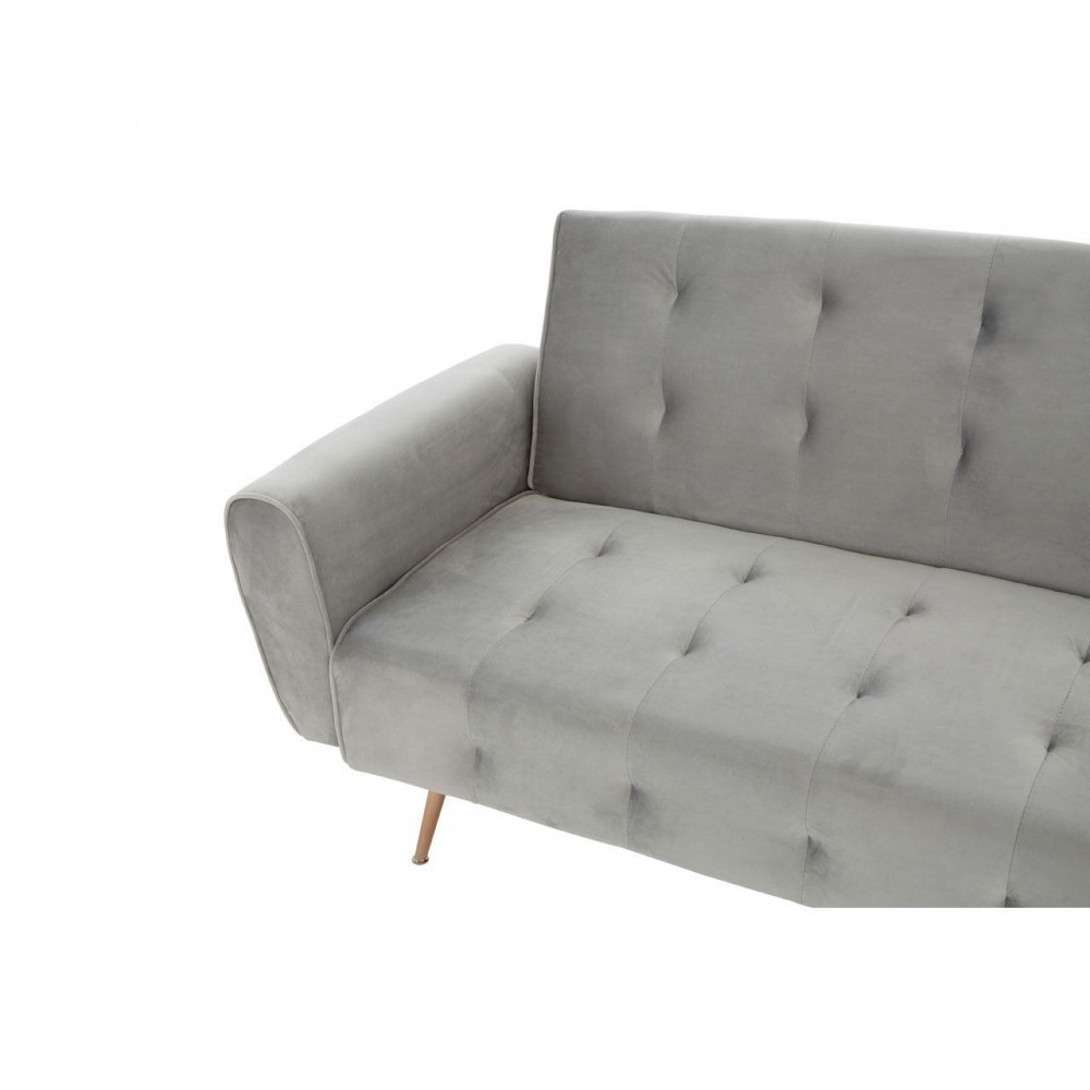 Hatton Grey Velvet Sofa Bed Smithers Designer Furniture £584.00 Dining Room Eucalyptus product_features