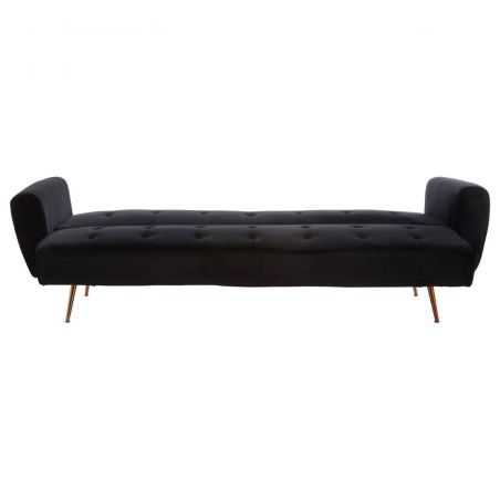 Hatton Black Velvet Sofa Bed Designer Furniture Smithers of Stamford £637.00 Store UK, US, EU, AE,BE,CA,DK,FR,DE,IE,IT,MT,NL,...