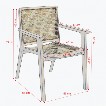 Nova Rattan Dining Chair Designer Furniture Smithers of Stamford £300.00 Store UK, US, EU, AE,BE,CA,DK,FR,DE,IE,IT,MT,NL,NO,E...