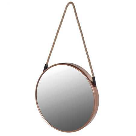 Copper Rope Mirror Retro Mirrors Smithers of Stamford £78.00 Store UK, US, EU, AE,BE,CA,DK,FR,DE,IE,IT,MT,NL,NO,ES,SECopper R...