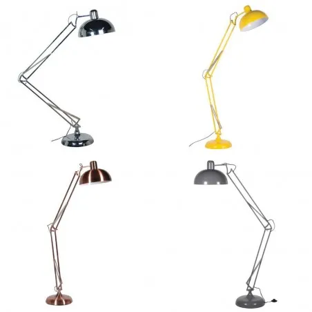 Retro Floor Lamp Smithers Lighting £380.00 Office Steel product_features