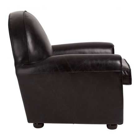 Victor Black Leather Armchair Sofas and Armchairs Smithers of Stamford £1,899.00 Store UK, US, EU, AE,BE,CA,DK,FR,DE,IE,IT,MT...