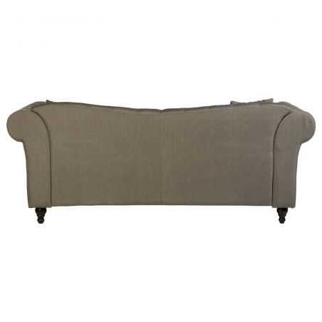Chesterfield Sofa Upholstered In Grey Designer Furniture Smithers of Stamford £1,969.00 Store UK, US, EU, AE,BE,CA,DK,FR,DE,I...