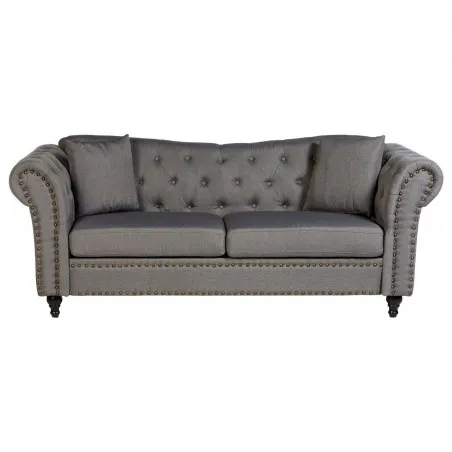 Chesterfield Sofa Upholstered In Grey Smithers Designer Furniture £1,805.00 Reception Room Eucalyptus product_features
