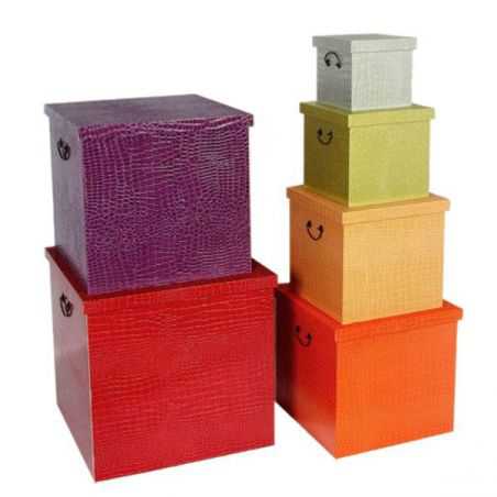 Retro Multi Coloured Boxes Smithers Archives Smithers of Stamford £ 297.00 Store UK, US, EU, AE,BE,CA,DK,FR,DE,IE,IT,MT,NL,NO...