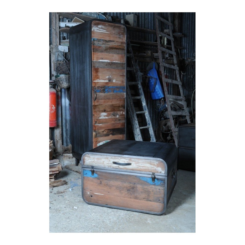 New York Loft Tall Cabinet Smithers Reclaimed Wood Furniture £1,387.00 Bedroom Reclaimed Boat Wood product_features